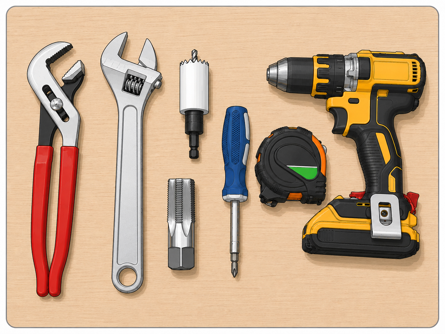 tools needed for a tank install
